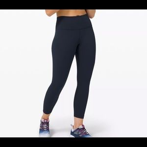 Lululemon high rise training tight 25”